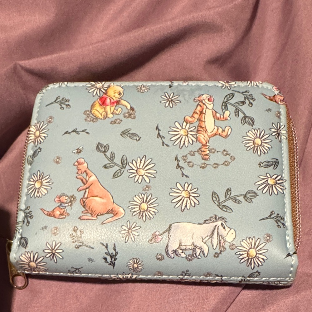 Loungefly Wallet with Winnie the Pooh Characters
